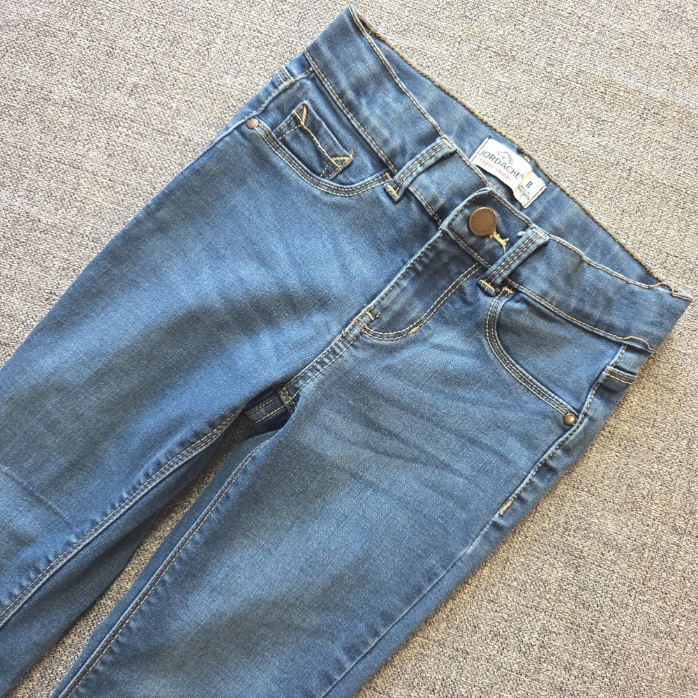 Jordache Girls 8‎ Blue Denim Super Skinny Jeans